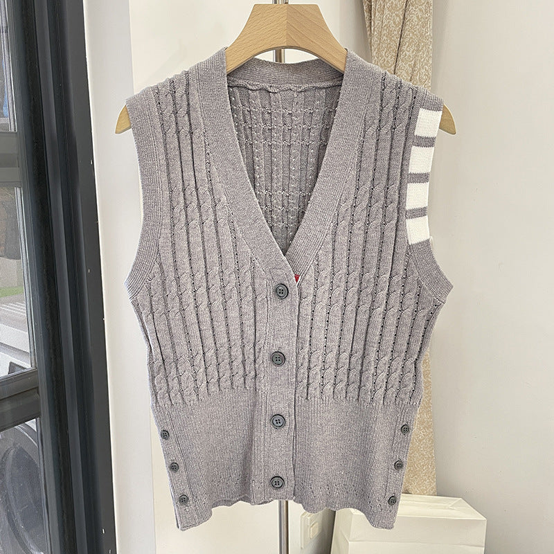 Women's Fashion Personality British Knitted Vest