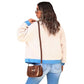 European And American Simple New Style Wool Jeans Short Coat Women