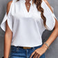 V-neck Graceful And Fashionable Off-the-shoulder Sleeves Women's Top