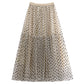 Heavy Industry Flocking Polka Dot Tulle Skirt Women