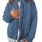 Stand Collar Loose Long Sleeve Jacket Cotton Coat Jacket