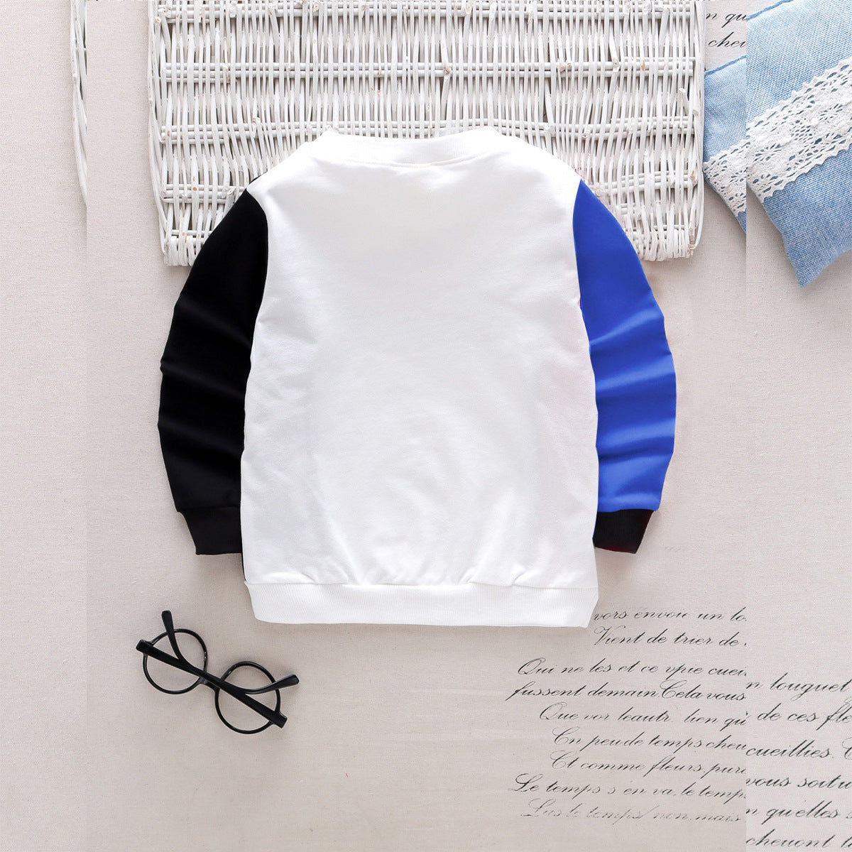 Pull à manches longues pour enfants coréens