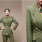 Women's Simple Straight-leg Pants Professional Suit Suit