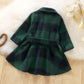 Black And Red Plaid Baby Dress