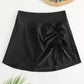 Maillot de bain de plage à lacets latéraux pour femme