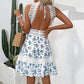 Lace-trimmed Dress Solid Color Atmospheric Vibe