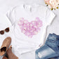Women's Loose Round Neck Short Sleeve Top