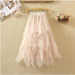 Fashion Irregular With Personality Tulle Skirt Women