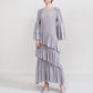 Autumn And Winter French Style Temperament Pleated Dress