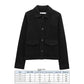 Suede Texture Effect Coat Beauty Clothing