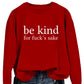 All-matching Women's Letter Simplicity Top