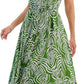 V-neck Elegant Mid-length Dress