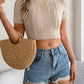 Women's Short-sleeved Knitwear Holiday Top