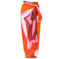 Black And White Printing Color Contrast Shoulder Belt Jumpsuit Sunscreen Gauze Skirt