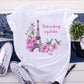 Fashion Eiffel Tower Print Women's Short Sleeve