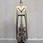 Backless Bohemian Ethnic-Style Slip Dress
