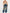 Retro Heavy-duty Washed Knee Ripped Wide-legged Jeans