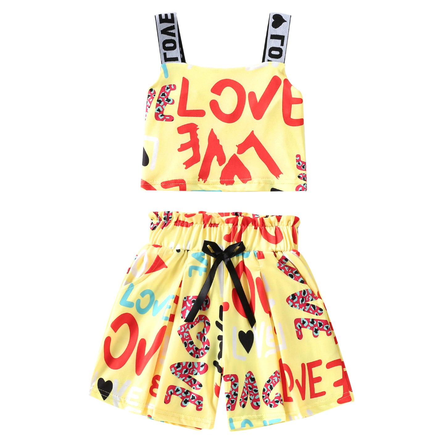 Hatless Cartoon Skirt Set Leggings Spring