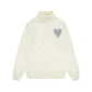 Round Neck Turtleneck Alpaca Blended Soft Sweater