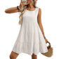 Women's Loose Casual Elegant Sleeveless Plaid Dress