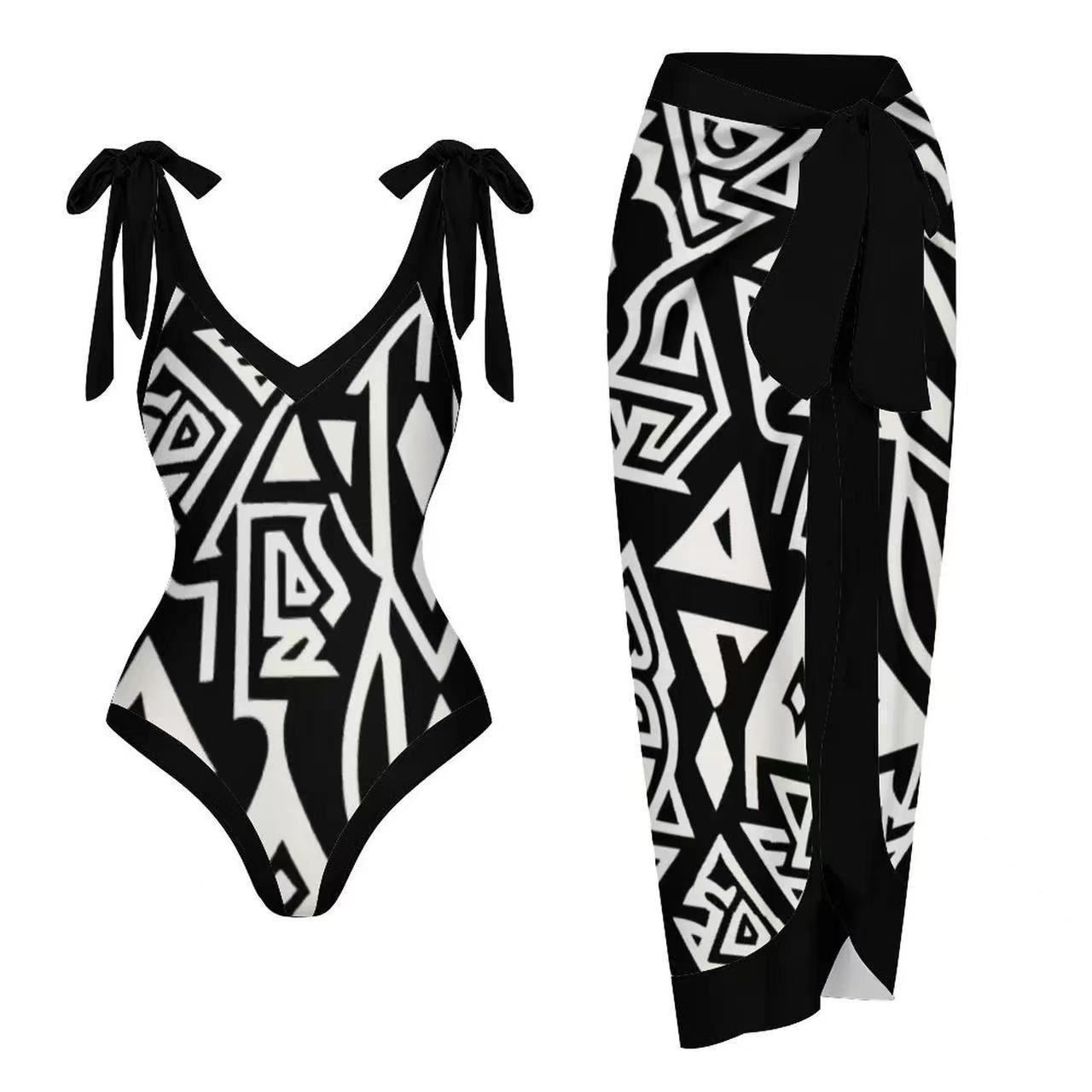 Long Dress Conservative V-neck Slim Fit Women's Suit