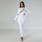 Robe fourreau sexy en maille ajustée