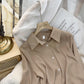 Women's Fashion Solid Color Loose Shirt Tops