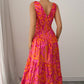 Casual Pattern Mid-length Dress