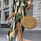 Fashion High Quality Women's Long-sleeved Blouse Dress
