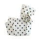 Women's Flower Design Polka Dot Pullover Top