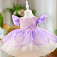 Children Flounced Sleeve Pettiskirt Birthday Dress