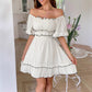 Holiday Leisure Style Seaside Atmosphere Chest-wrapped Dress