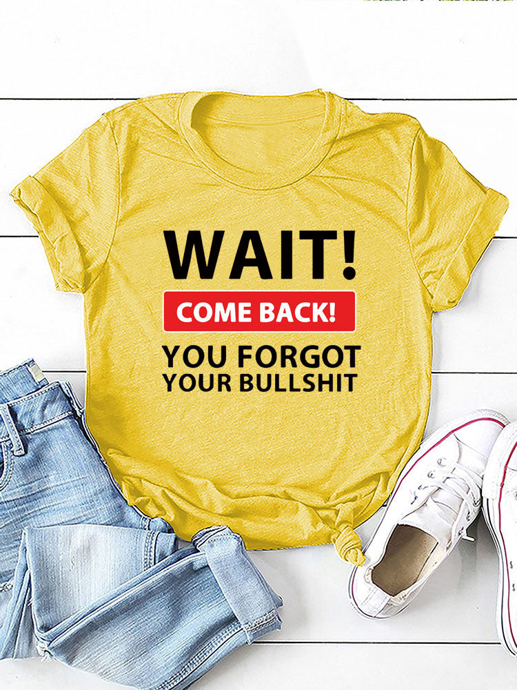 Women's Fashion Casual Short Sleeve