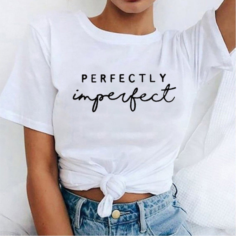 T-shirt à manches courtes pour femme Cross-border