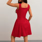 Slim Fit Dress Backless Sleeveless Vest Suspender Skirt