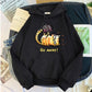 Pull à capuche à motif de personnalité créative