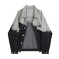 Women's Loose Versatile Ombre Work Denim Jacket Top