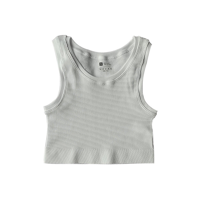 Seamless Single-layer Sports I-shaped Vest Women's Quick-drying Running