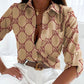Women's Long-sleeved Shirt Print