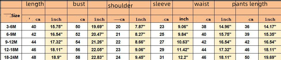 Children's Spring And Autumn Long Sleeve Triangle Rompers Suit
