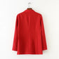 Flap Double-pocket Double-breasted Decorative Long-sleeved Suit Jacket