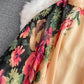 Elegant Women's Dress Long Skirt Waist Slim Print Dress