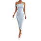 Women's Sexy Pleated Slim-fit Dress