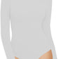 Polyester Long Sleeve Solid Color Underpants