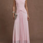 Stylish And Elegant Sleeveless Slim-fit Pink Dress