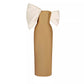 Bow French Elegant High Waist Dress