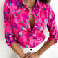 Women's Digital Printed Cardigan Long-sleeved Shirt