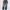 Retro Heavy-duty Washed Knee Ripped Wide-legged Jeans