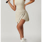 Robe de sport moulante en deux pièces pour fitness