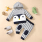 Long-sleeved Hooded Sweatshirt Her Lip Color Patch Embroidered Trousers Suit